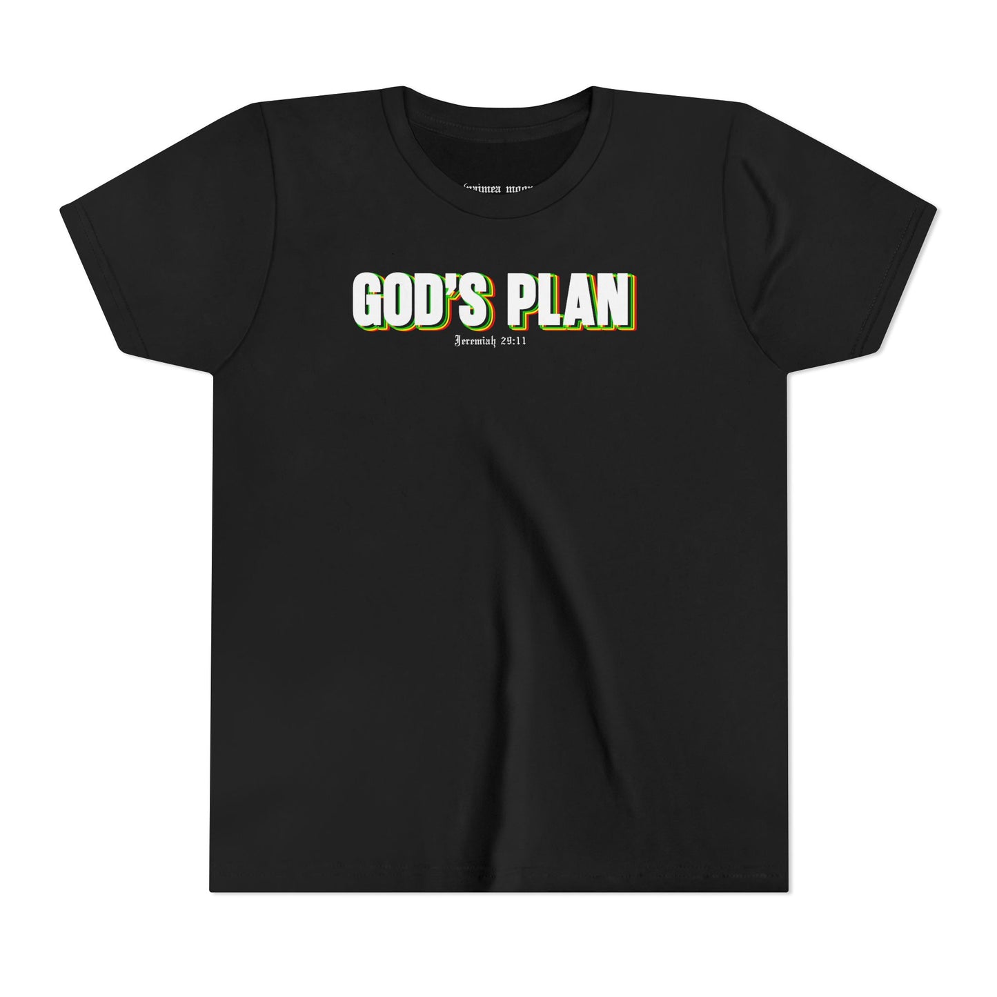 *NEW* GOD'S PLAN Tee (Youth)