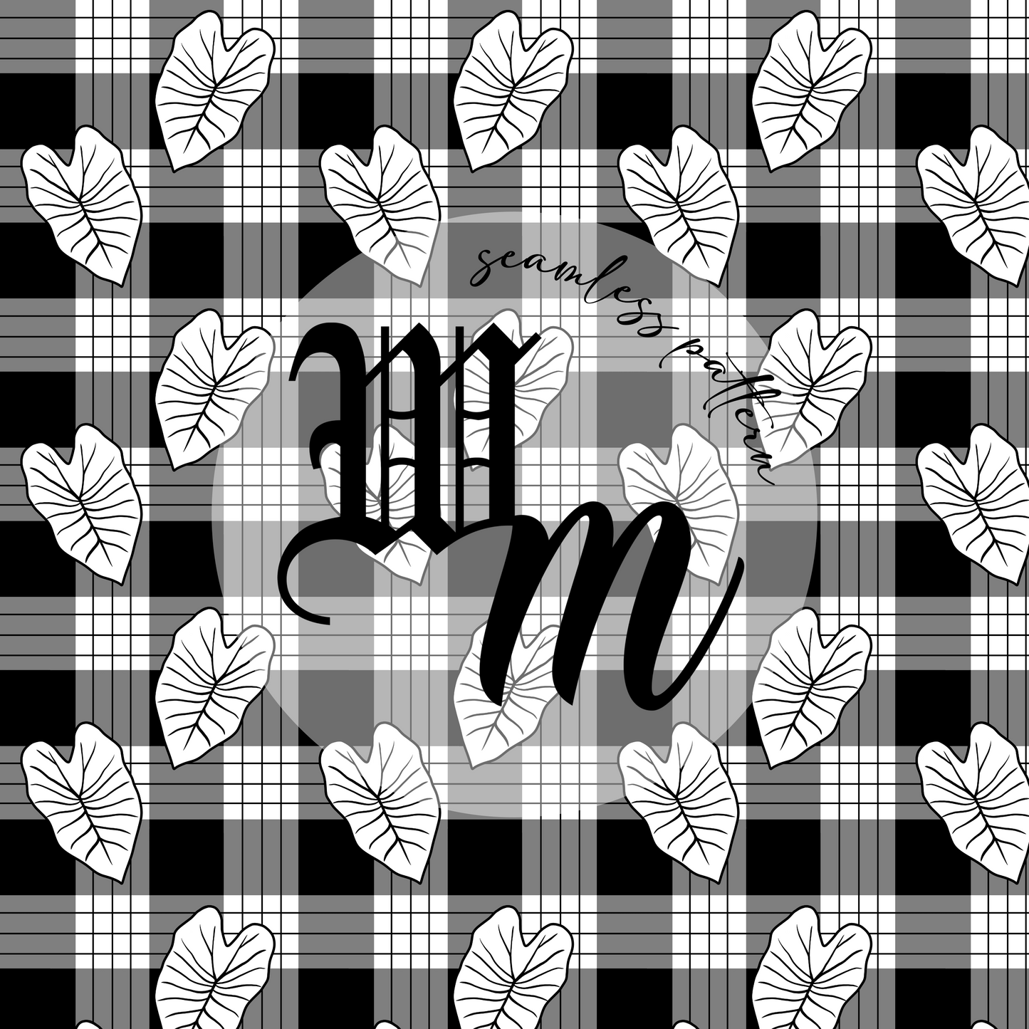 *NEW* Kalo Palaka - Seamless Pattern
