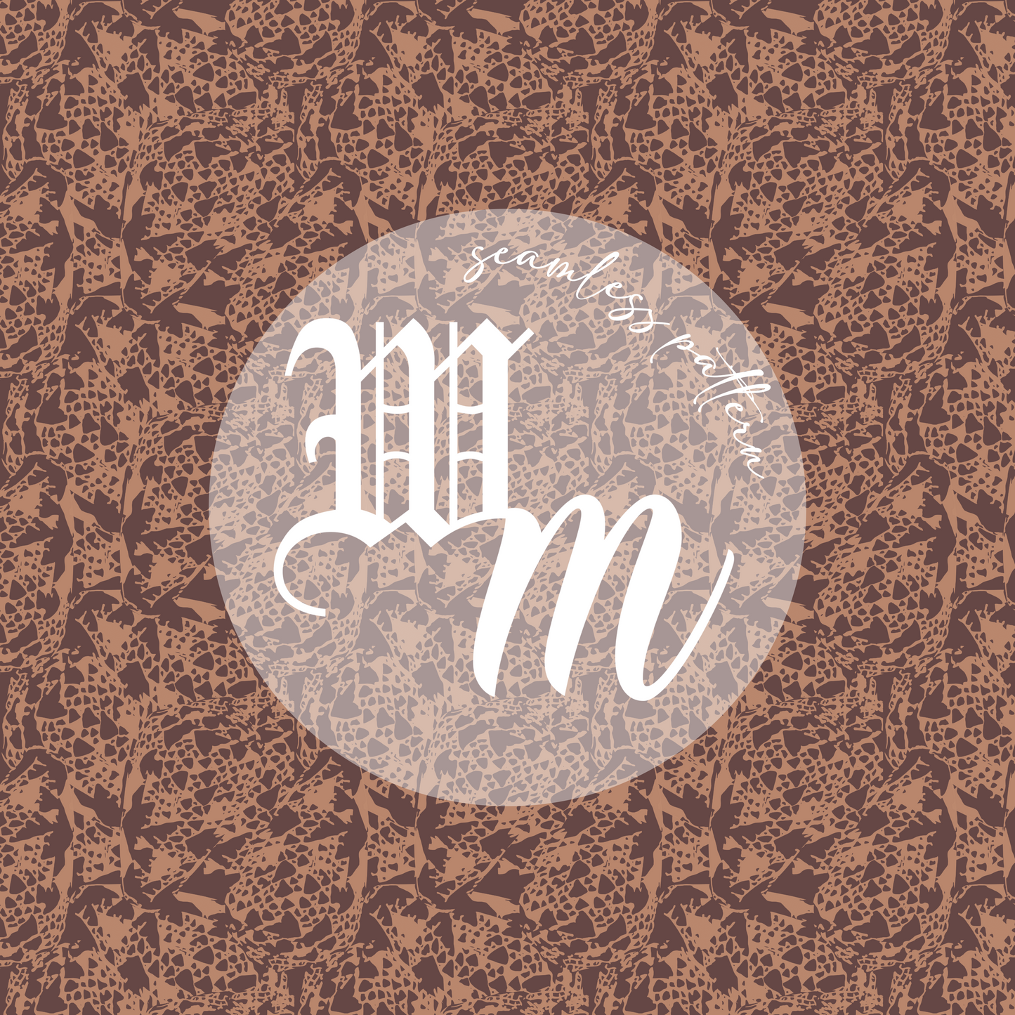 *NEW* Penniform Cone Shell - Seamless Pattern