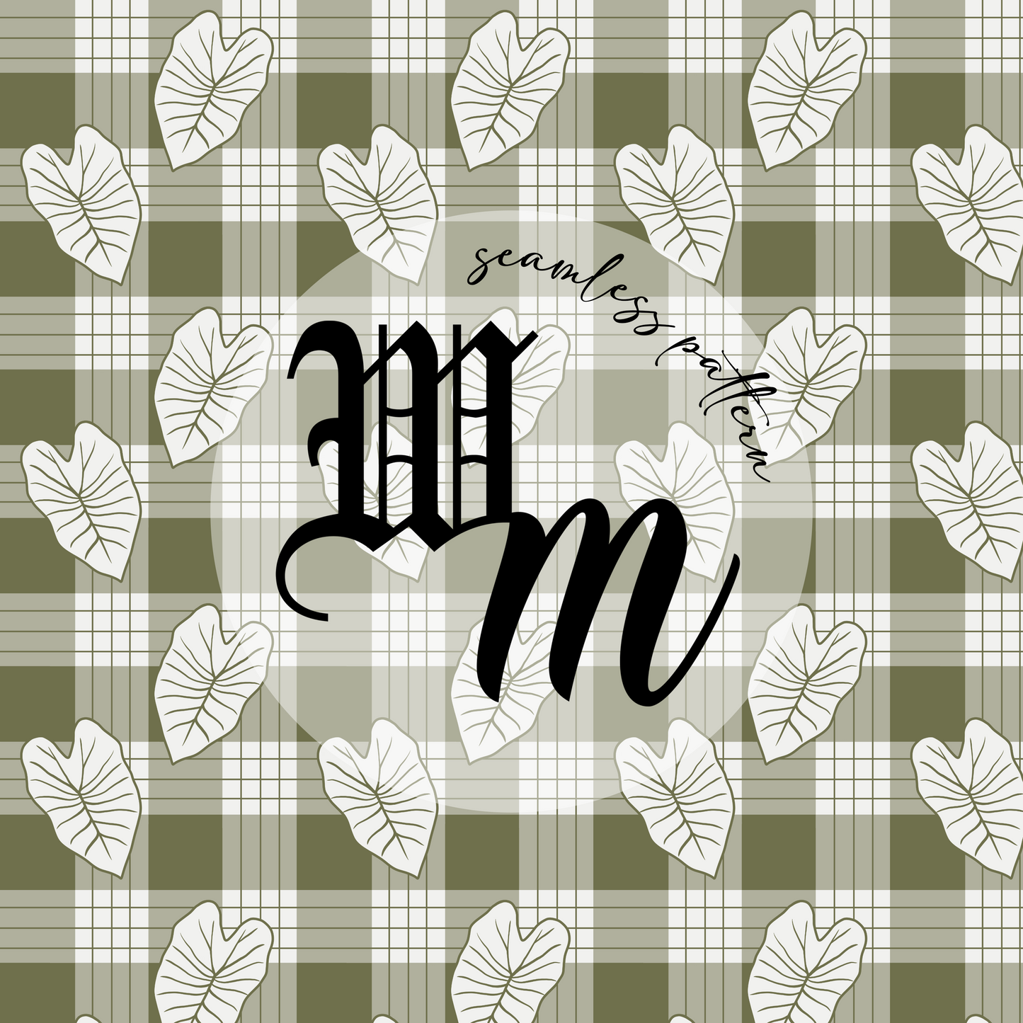 *NEW* Kalo Palaka - Seamless Pattern