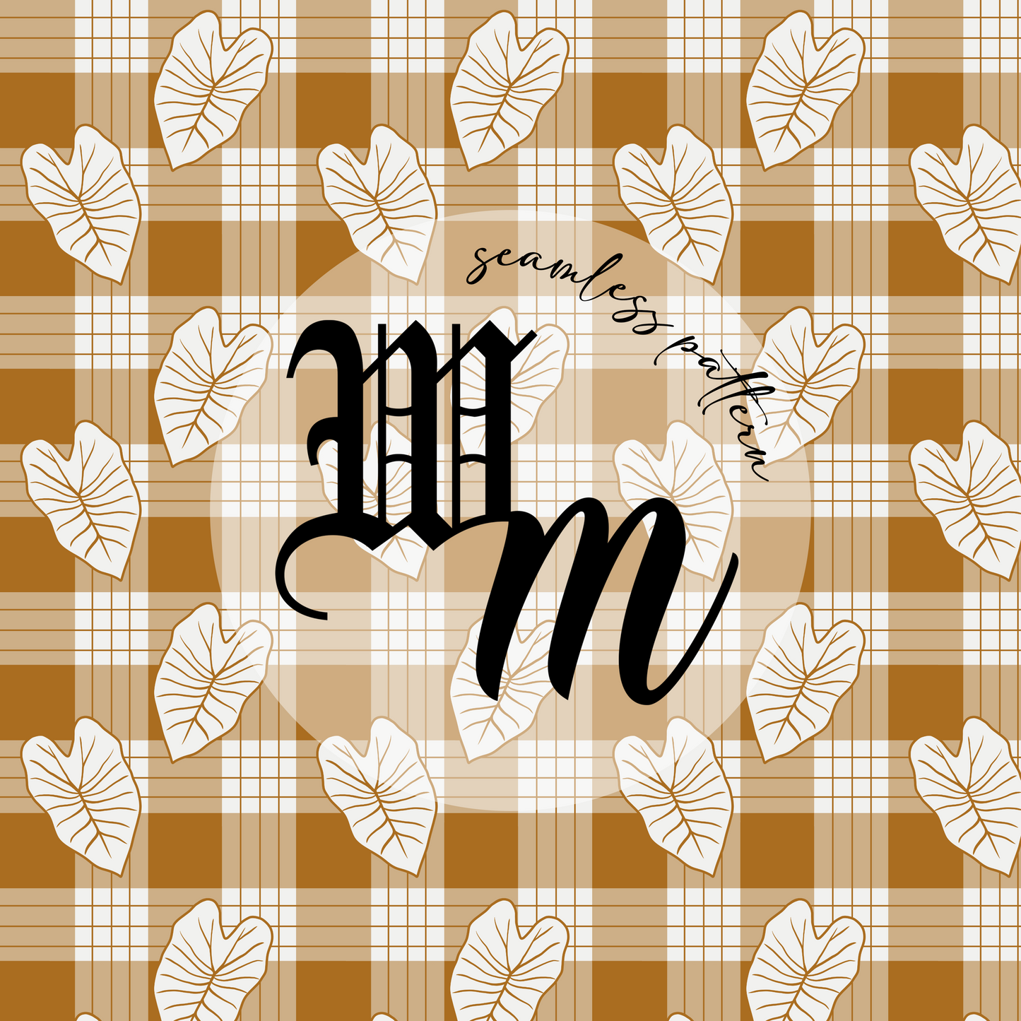 *NEW* Kalo Palaka - Seamless Pattern