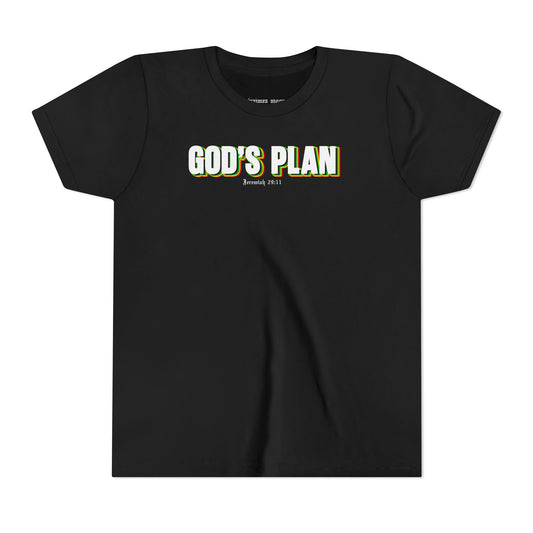 *NEW* GOD'S PLAN Tee (Youth)