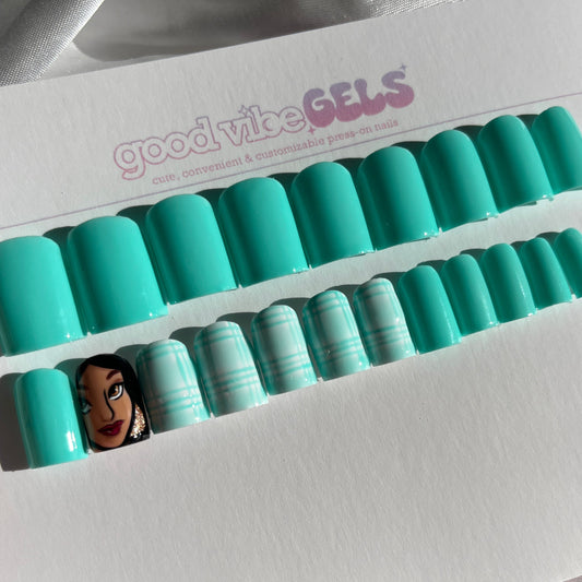 Palaka Princess Jasmine - Press On Nails