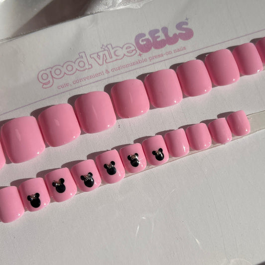 Minnie Mouse Press On Nails