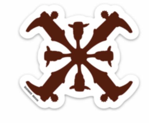 Woody Quilt - Sticker