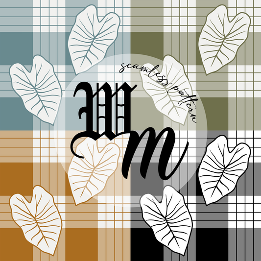 *NEW* Kalo Palaka - Seamless Pattern
